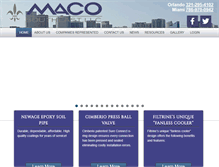 Tablet Screenshot of macosoutheast.com
